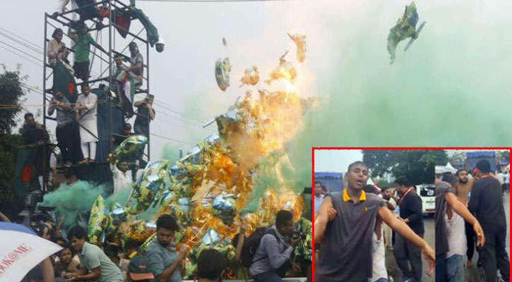 মানিক মিয়া অ্যাভিনিউয়ে গ্যাস বেলুন বিস্ফোরণে আহত ১১