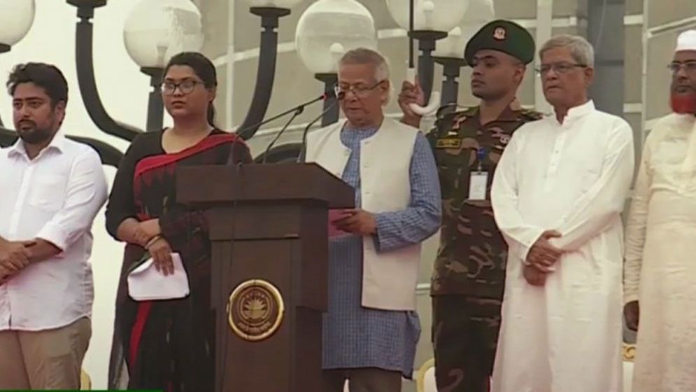 জুলাই শহীদদের জাতীয় বীর ঘোষণা