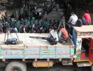 খালেদা জিয়ার বাসভবনে বালুর ট্রাক, হাসিনার বিরুদ্ধে মামলা