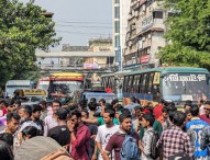 নীলক্ষেত-সায়েন্সল্যাব মোড়ে ৭ কলেজের ছাত্রদের অবস্থান, তীব্র যানজট