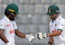 ১১২ রানের লিড নিয়ে দিন পার করল বাংলাদেশ
