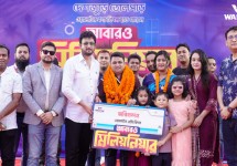 ওয়ালটনের এসি কিনে ১০ লাখ টাকা পেলেন খুলনার মিঠুন দত্ত