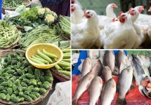দাম বেড়েছে মুরগির, স্থিতিশীল সবজি