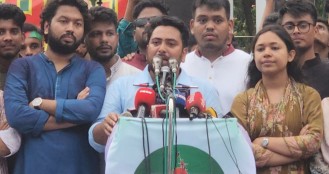 নতুন গণতান্ত্রিক সংবিধান প্রণয়ন করতে হবে: নাহিদ ইসলাম