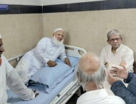 জামায়াত আমিরকে দেখতে হাসপাতালে মির্জা ফখরুল