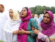 চোখের জলে শেষবিদায়, চিরনিদ্রায় শায়িত পাইলট তৌকির