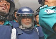 হত্যা মামলায় সাবেক প্রধান বিচারপতি খায়রুল হক কারাগারে